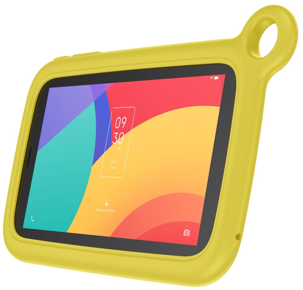Alcatel 1T 7 2023 KIDS, 2 GB/32 GB, Yellow bumper case